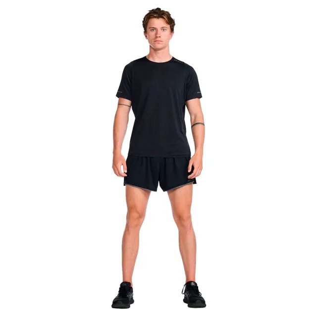 2xu Light Speed Tech Short Sleeve T-shirt  - Black