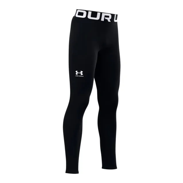 Under Armour Boys' ColdGear® Leggings Black / White YXS (48 - 50 in)