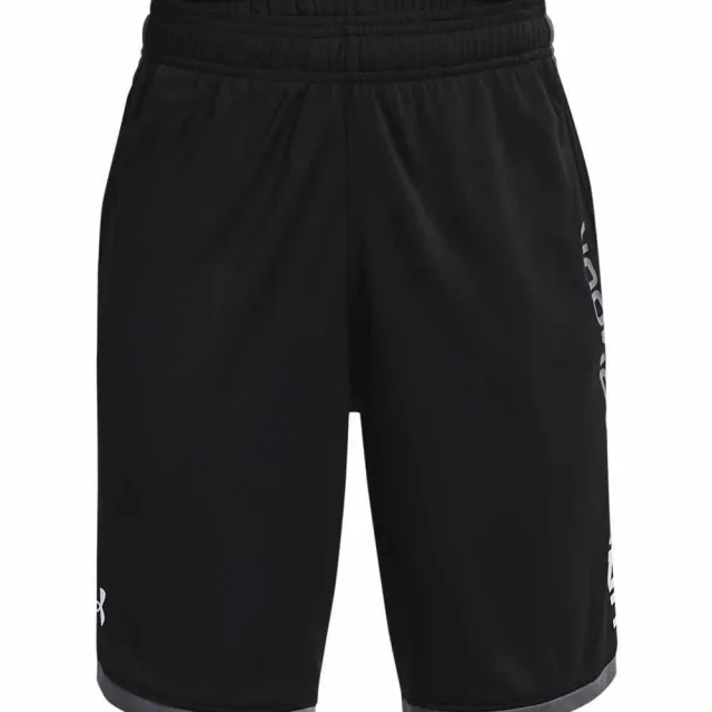 Boys'  Under Armour  Stunt 3.0 Shorts Black / Pitch Gray / White YXS (48 - 50 in)
