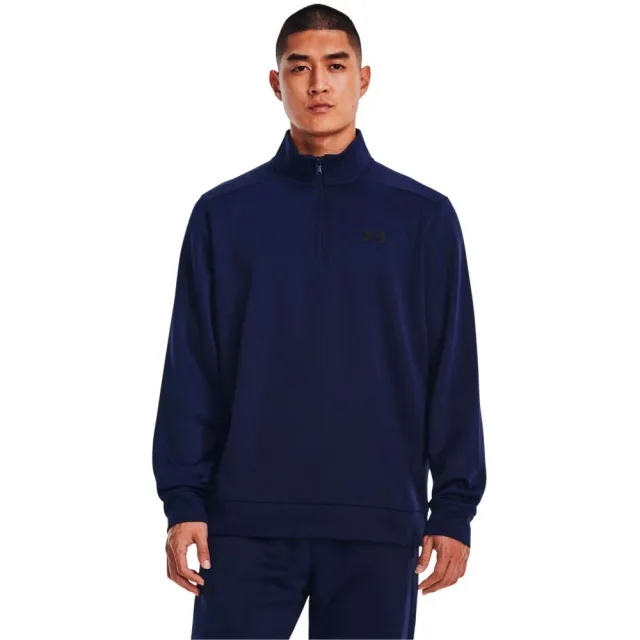 Under Armour Armour Fleece Half Zip Sweatshirt  - Blue