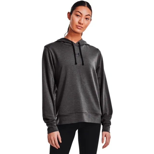 Sweatshirt Under Armour Rival Terry Hoodie Jet Gray/ Mod Gray/ Black L