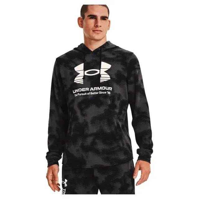 Under Armour Rival Terry Novelty Hoodie  - Black