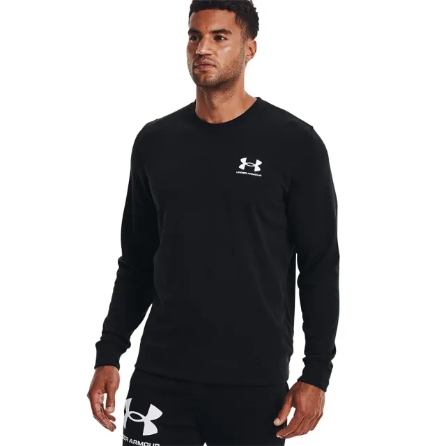 Men's  Under Armour  Rival Terry Crew Black / Onyx White XXL