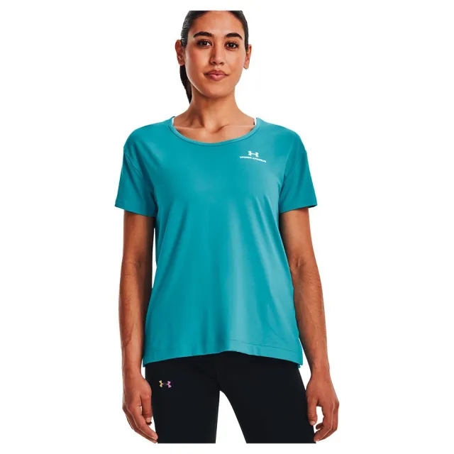 Under Armour Armour Ua Rush Energy Ss Gym Top Womens - Blue