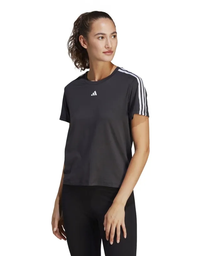 adidas Train Essentials 3-Stripes Recycled Gym Top