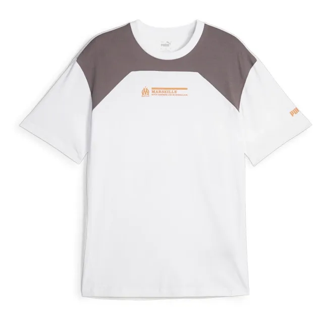Puma Om Football Culture Short Sleeve T-shirt  - White