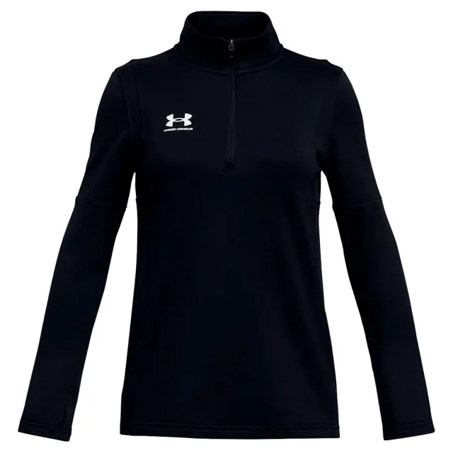 Girls'  Under Armour  Challenger Midlayer Black / White YXS (48 - 50 in)