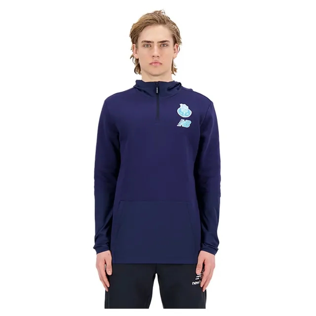 New Balance Fc Porto Overhead Sweatshirt  - Blue