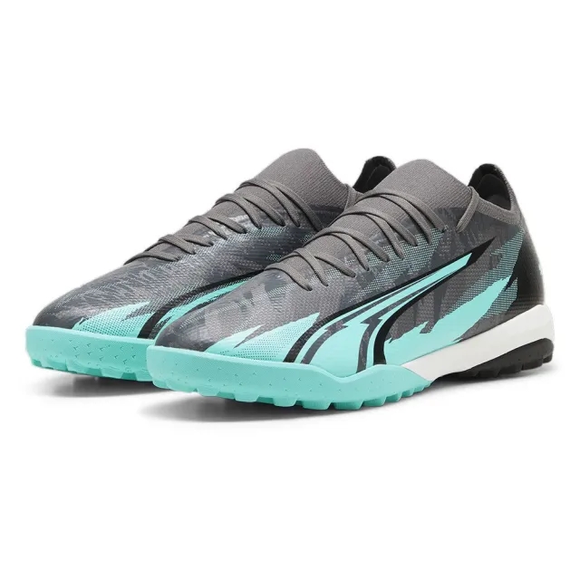 Puma Ultra Match Tt Rush - Strong Gray/Puma White/Elektro Aqua Limited Edition - ['Grey']