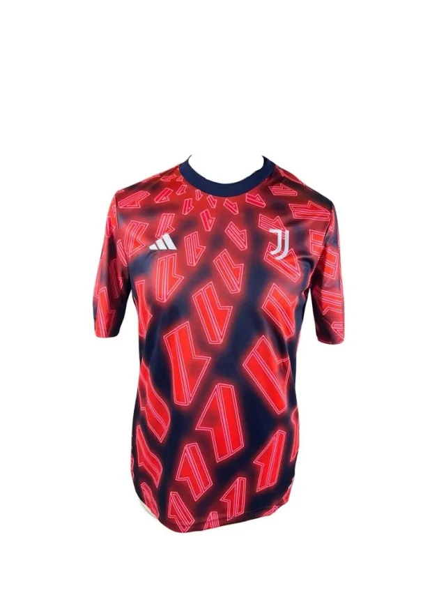 Juventus Pre Match Shirt (Night Indigo) - Kids (Your Name) 2023-2024 Men's Brown 7-8 Polyester Made By: Adidas
