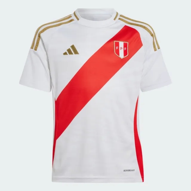 adidas Peru Kids SS Home Copa America Shirt 2024
