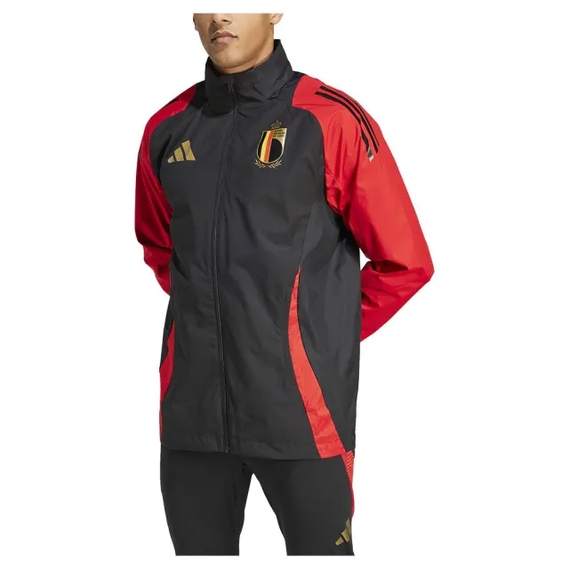 Belgium FA adidas Training All-Weather Jacket - Black