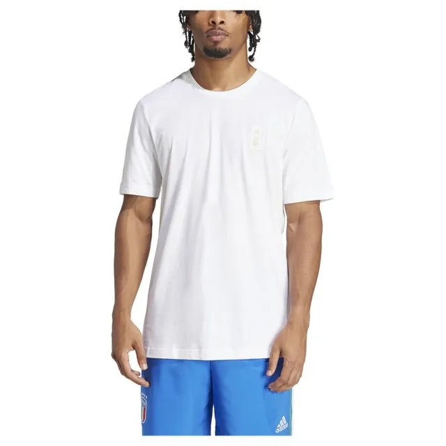 adidas - Italy DNA Graphic T-Shirt White Official 2024