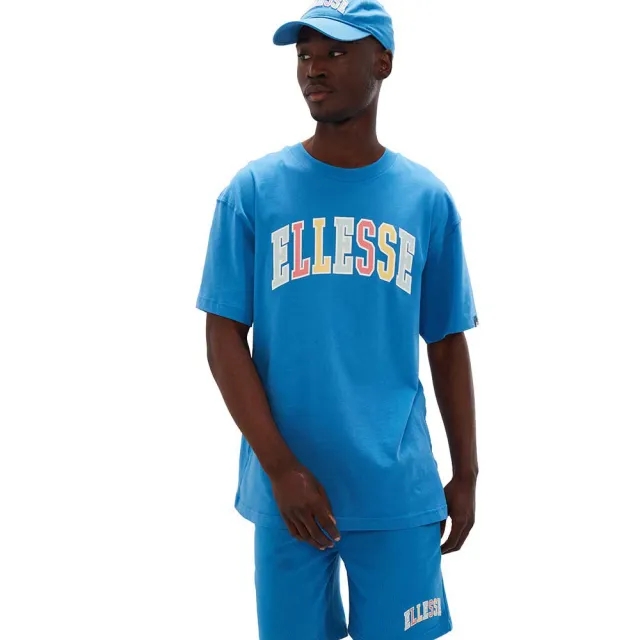 Ellesse Calipsi Short Sleeve T-shirt  - Blue