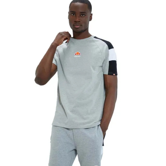 Ellesse Fosha Short Sleeve T-shirt  - Grey