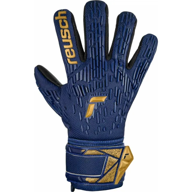 Reusch Kids Attrakt Freegel Silver GK Gloves