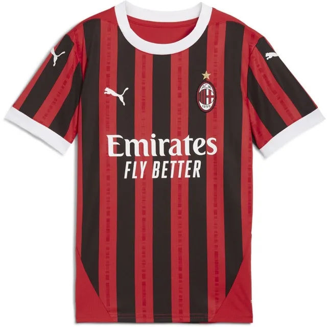 Puma AC Milan Kids SS Home Shirt 2024/25