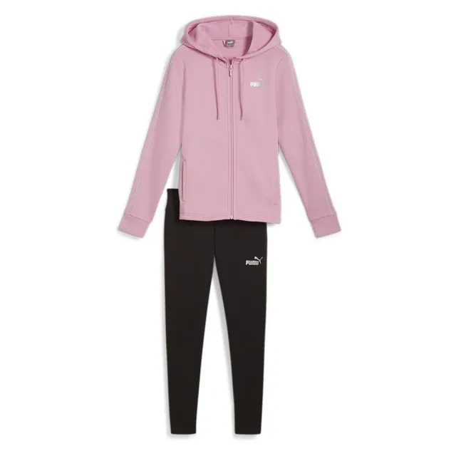 Puma Metallic Tracksuit  - Pink