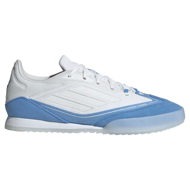 Adidas F50 Messi Freestyle In - Footwear White/Gold Metallic/Blue Burst - ['White']
