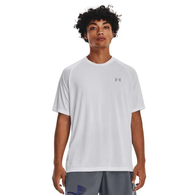 Under Armour UA Tech Reflective Short Sleeved T-Shirt - White - Size 2XL - White