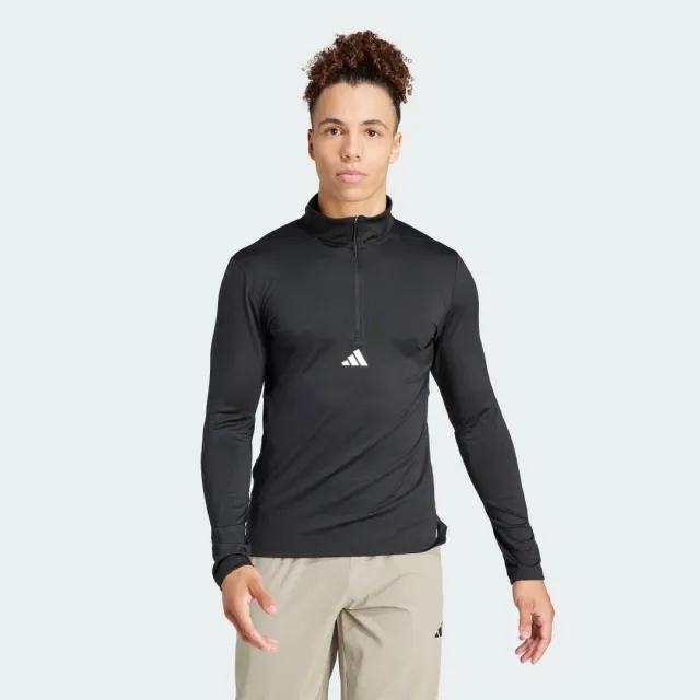 adidas Quarter Zip Top Mens
