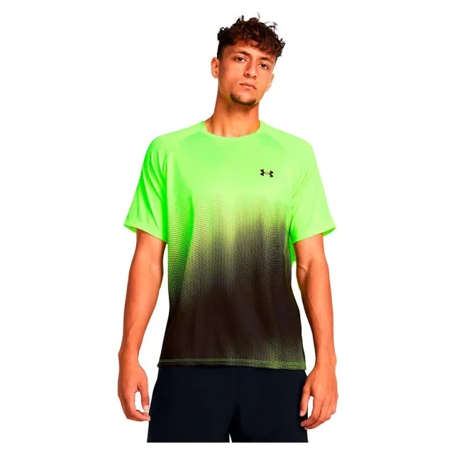Under Armour Tech Fade Short Sleeve T-shirt  - Green