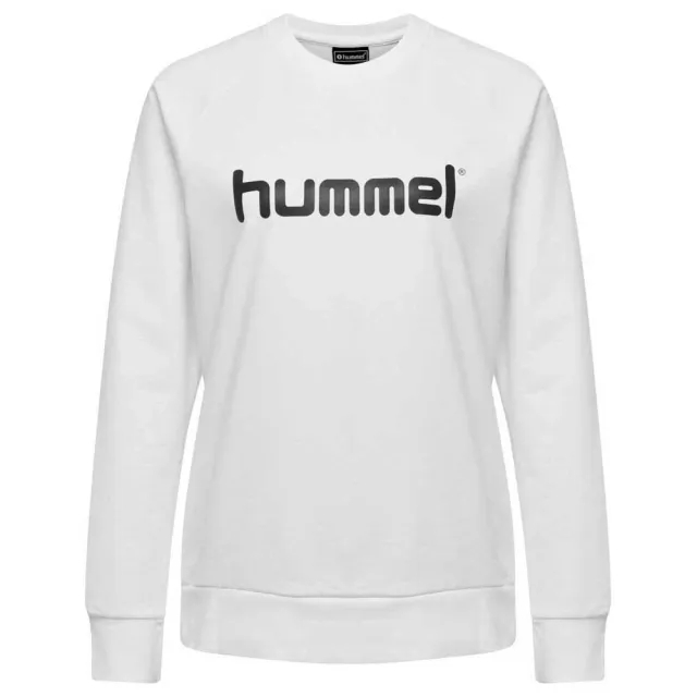 Hummel Go Cotton Logo Sweatshirt - ['White']