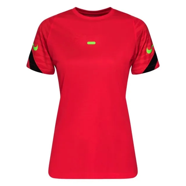 Nike - DONNA T-Shirt Dri-FIT Strike Rosso-Nera