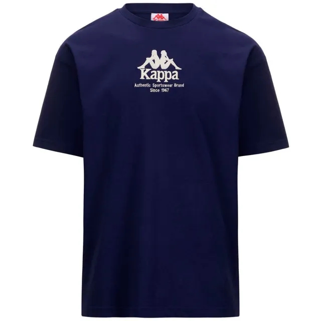 Kappa Authentic Gastor Short Sleeve T-shirt  - Blue