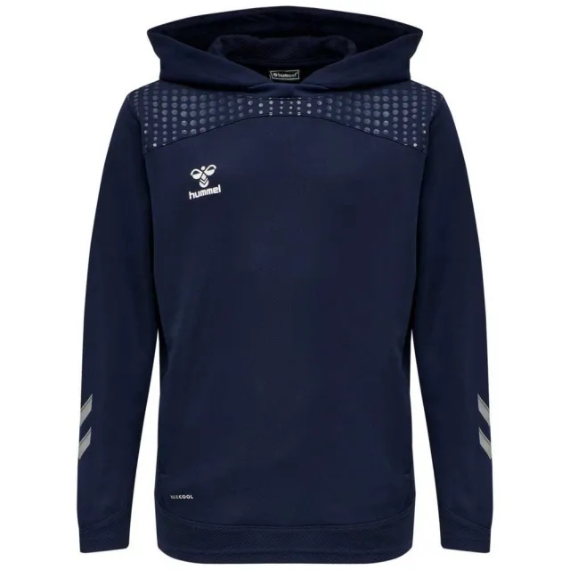 Hummel Lead Poly Hoodie  - Blue
