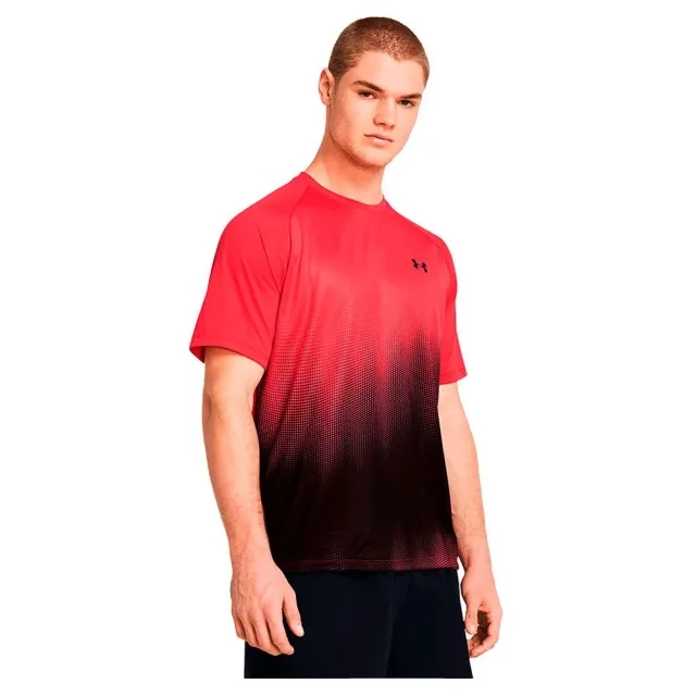 Under Armour Tech Fade Short Sleeve T-shirt  - Red