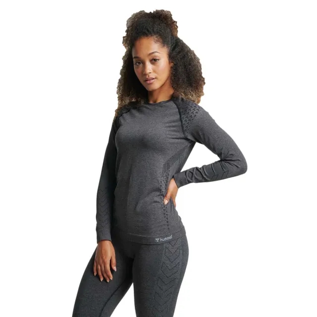 Hummel Seamless T Shirt Womens - Black