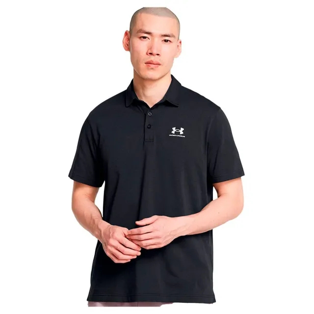 Men's  Under Armour  Icon Polo Black / White XXL