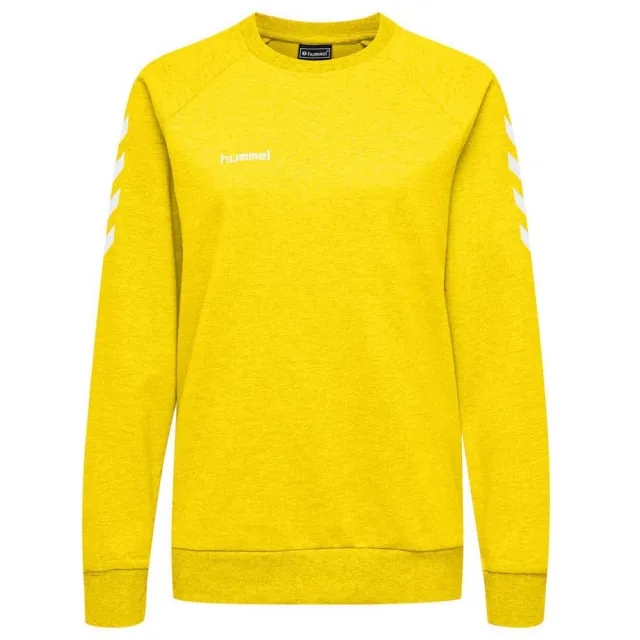 Hummel Go Cotton Sweatshirt - ['Yellow']