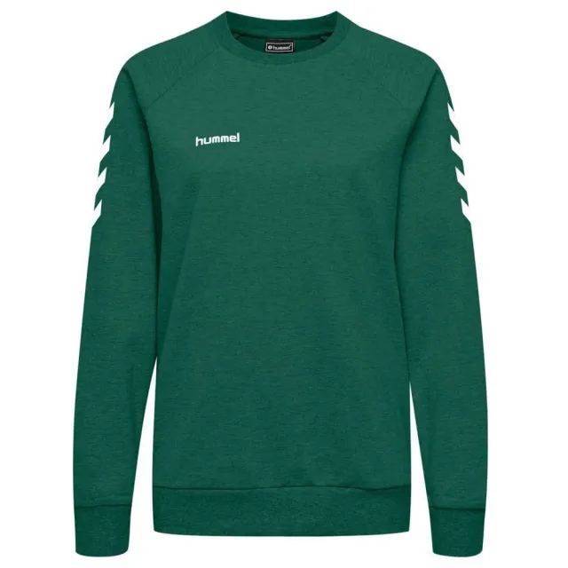 Hummel Go Cotton Sweatshirt - ['Green']