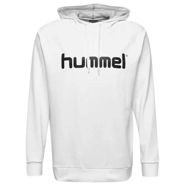 Hummel Go Logo Hoodie  - White