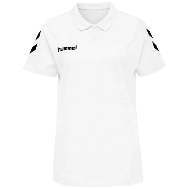 Hummel Go Cotton Polo - ['White']