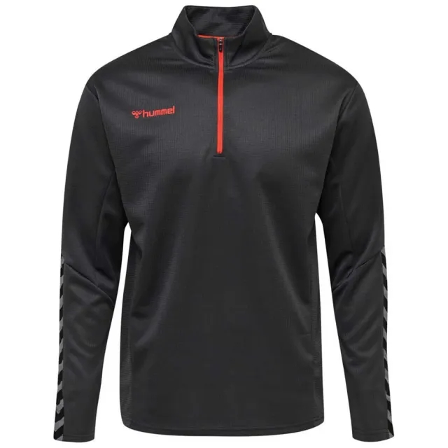 Hummel Training Shirt Authentic 1/2 Zip - ['Grey']