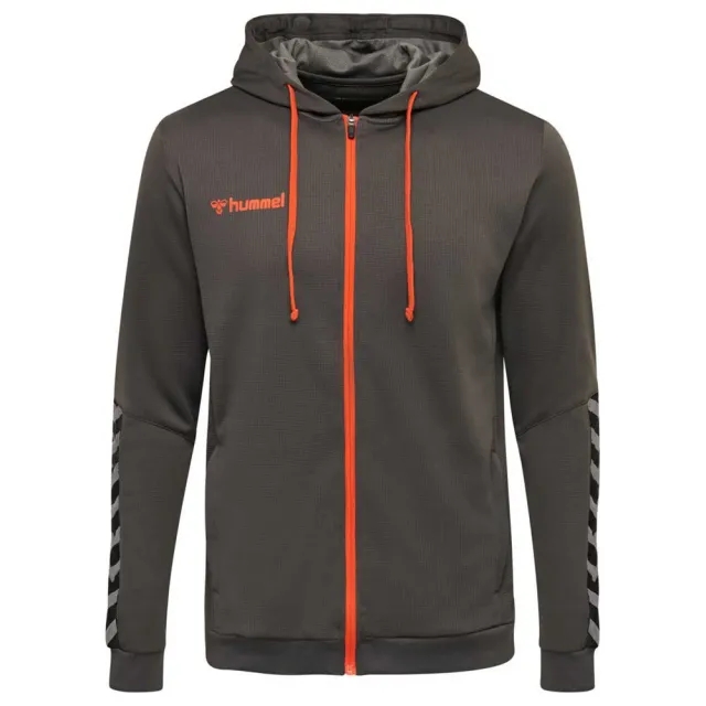 Hummel Authentic Full Zip Sweatshirt  - Grey