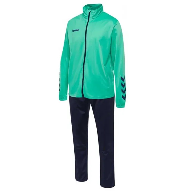 Hummel Promo Tracksuit - ['Green']