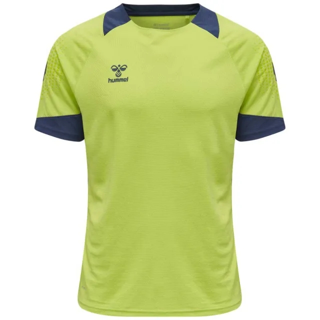 Hummel Lead Poly Short Sleeve T-shirt  - Yellow