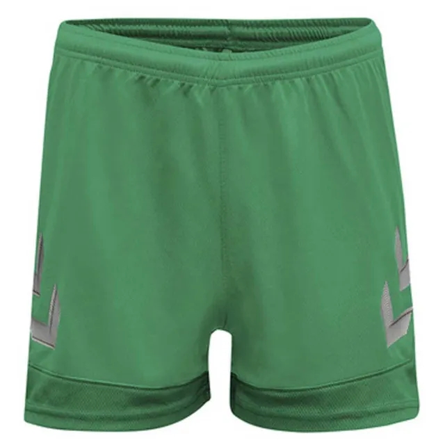 Hummel Lead Poly Shorts  - Green