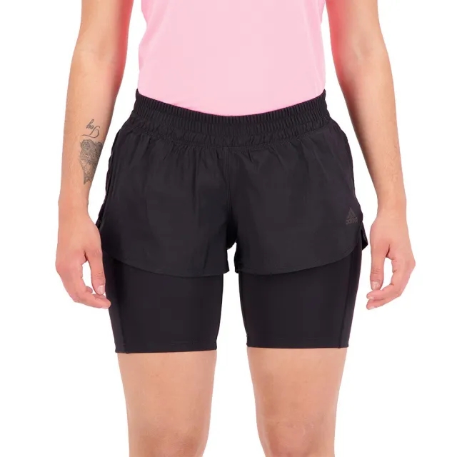 Adidas Ri 3b 2 In 1 Shorts  - Black