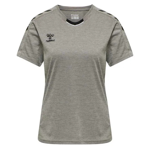 Hummel Core Xk Poly Short Sleeve T-shirt  - Grey