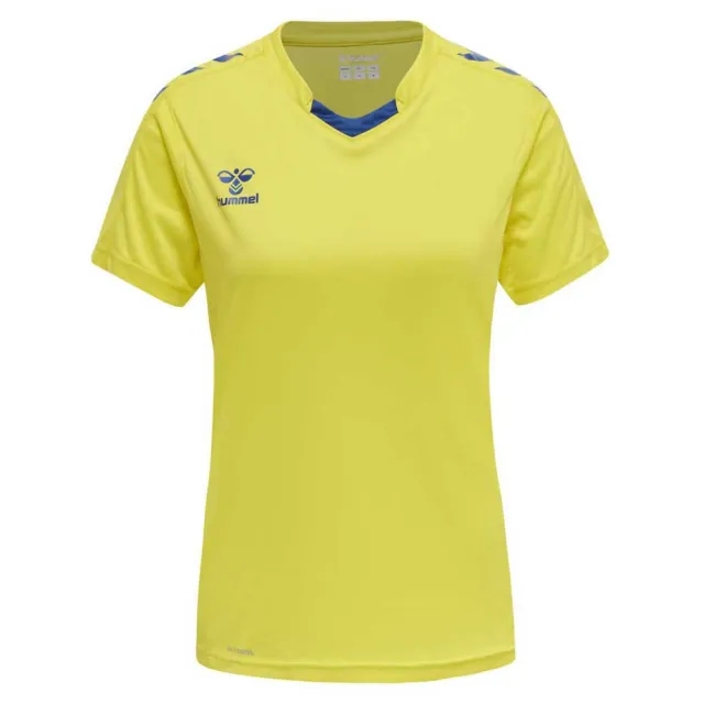 Hummel Core Xk Poly Short Sleeve T-shirt  - Yellow