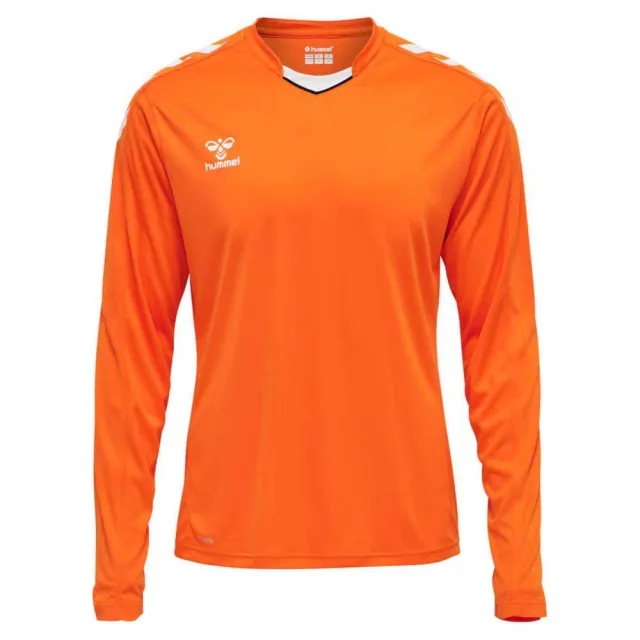Hummel Core Xk Poly Long Sleeve T-shirt  - Orange