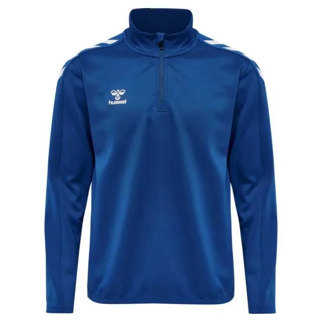 Hummel Core Xk Poly Half Zip Sweatshirt  - Blue