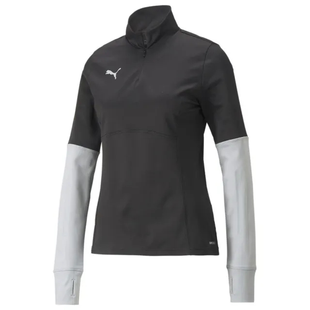 Puma Training Shirt Individualliga 1/4 Zip - ['Black']
