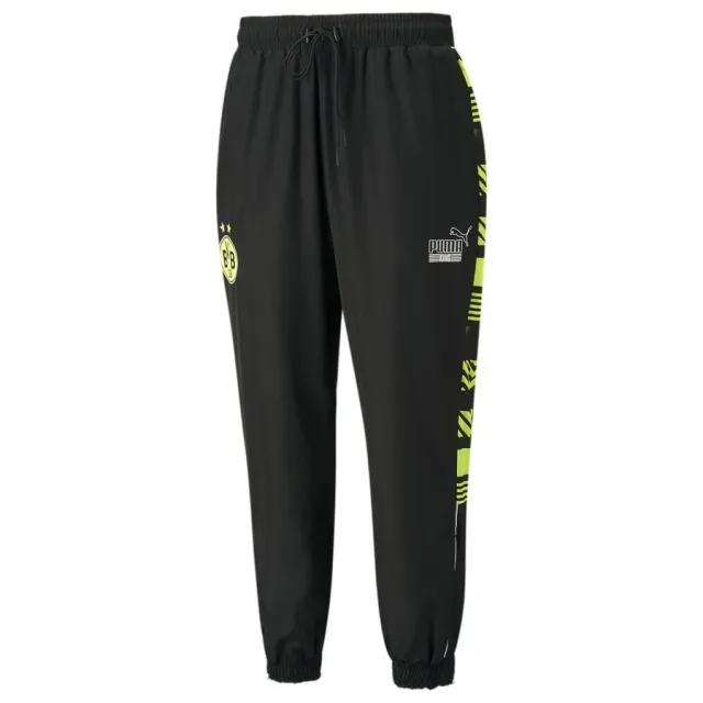 Puma Dortmund Track Pants Ftblheritage - ['Black']