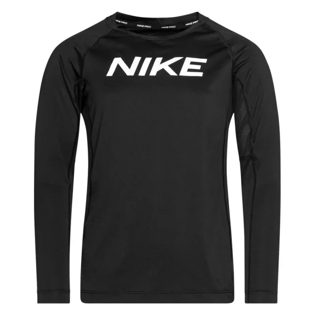 Nike Boys Pro Dri Fit Long Sleeve Top